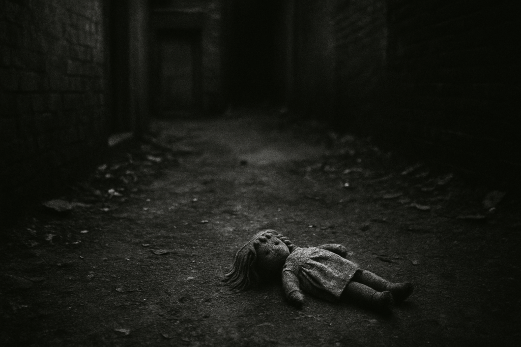 a discarded doll