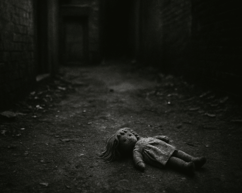 a discarded doll