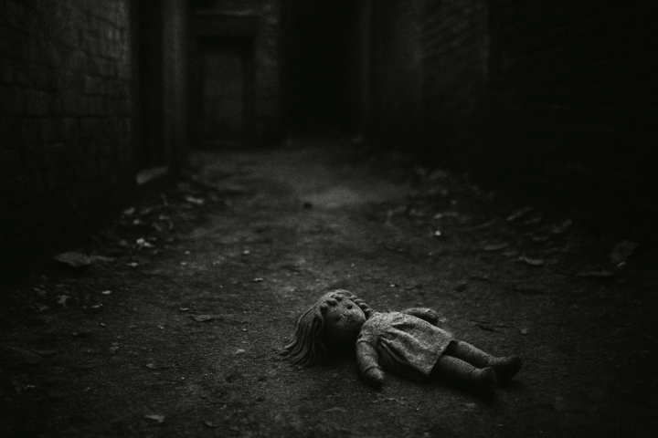 a discarded doll