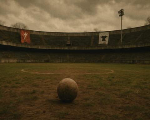 abandoned overball stadium