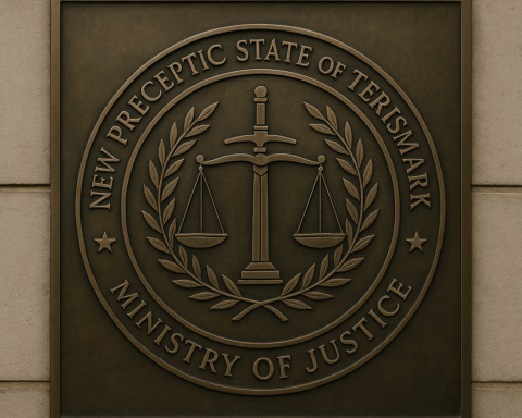 seal of the Terisian Ministry of Justice