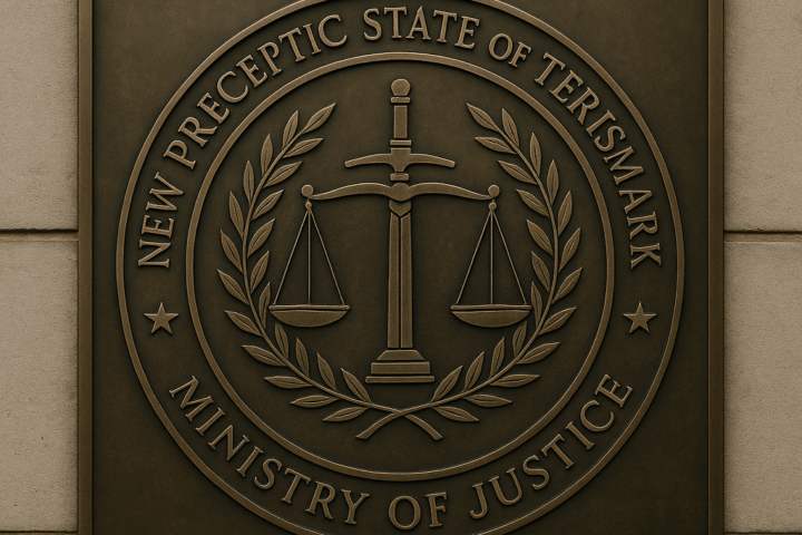 seal of the Terisian Ministry of Justice