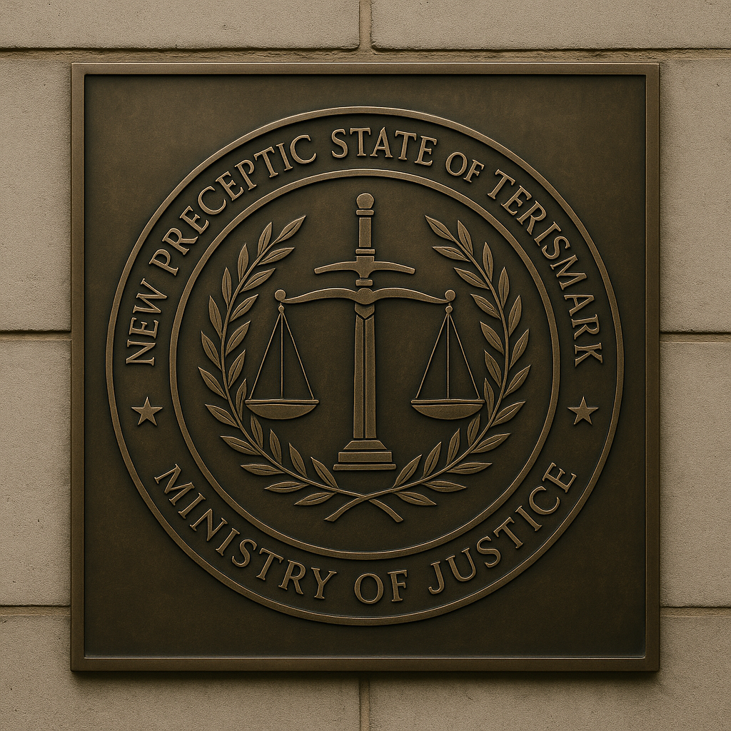 seal of the Terisian Ministry of Justice