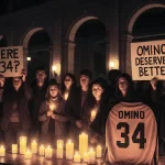 a vigil for Jerem Omino
